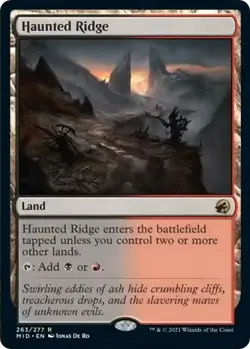 Haunted Ridge 263/277 MTG Innistrad Remastered | NM Near Mint - Image 1