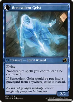 Malevolent Hermit - 61 - Innistrad: Midnight Hunt - LP - Normal - Image 2