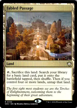 Fabled Passage 130 Rare Commander: SOS Magic - Image 1