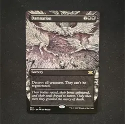 MTG Damnation 353 Double Masters 2022 Borderless Rare - Image 1