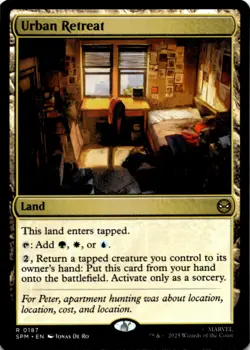 MTG Urban Retreat Normal NM Marvel's Spider-Man Magic 187 - Image 1