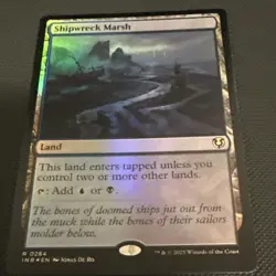 MTG Shipwreck Marsh Innistrad: Foil, Midnight Hunt 267/277 Regular Rare - Image 2
