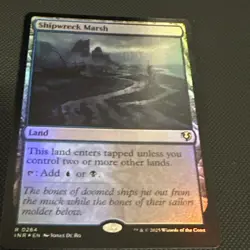 MTG Shipwreck Marsh Innistrad: Foil, Midnight Hunt 267/277 Regular Rare - Image 4