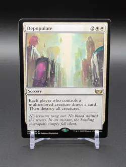 DEPOPULATE 10 - Streets of New Capenna R NM - - Image 1
