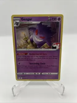 066/196 Gengar Non-Holo Prize Pack Series 3 Stamped Pokemon TCG Lost Origin - Image 1