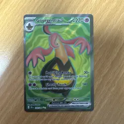 Gourgeist ex 102/086 Ultra Rare ME04: Chaos Rising Pokemon Holo NM/M - Image 1