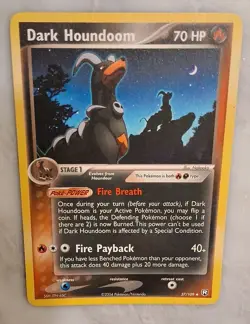 Pokemon Dark Houndoom 37 EX Team Rocket Returns - Image 5