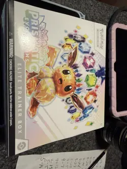 Pokemon TCG Prismatic Evolutions Elite Trainer Box English - purchased 5/22/26 - Image 1