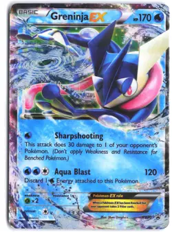Greninja EX - XY20 XY20 Holo Promo XY Promo Pokemon - Image 1