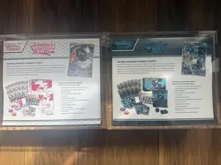 Pokemon Center Black Bolt & White Flare ETB Set - Sealed - Heavy Duty Acrylic - Image 2