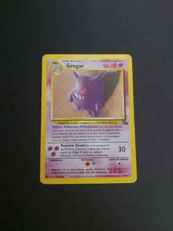 Gengar 5/62 - Holo Rare - ITA Pokemon Set Fossil 2000 Wizards of the Coast - Image 1