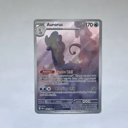 Pokemon TCG Aurorus 092/088 Illustration Rare Full Art Perfect Order - Image 1