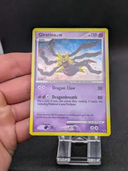 Pokemon TCG Giratina Platinum Base Set 28/127 Cosmos Holo Rare LP/Played - Image 2