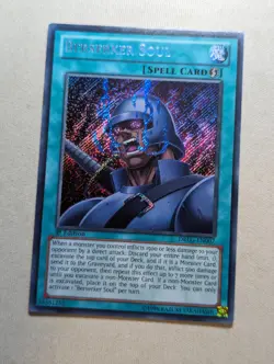 Yugioh - Berserker Soul Secret Rare DRLG-EN007 - Image 1
