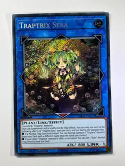 Traptrix Sera RA04-EN075 Secret Rare 1st Edition YuGiOh Card - Image 1