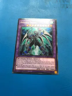 YUGIOH Secret Rare Armed Neos BLMR-EN002 1st Edition - Image 1