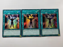 3 x Mind Control RA02-EN046 Secret Rare 1st Edition YuGiOh Playset NM - Image 1