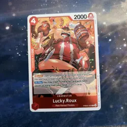 One Piece Card Game Lucky Roux PRB02-003 The Best Vol.2 Rare Foil Pack Fresh - Image 1