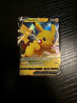 NM Pikachu V SWSH061 SWSH: Sword & Shield Promo Cards Holo - Image 1