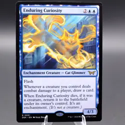 Enduring Curiosity Normal 51 DSK Duskmourn: House of Horror NM MTG - Image 1