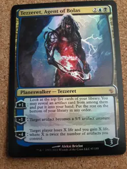 Tezzeret, Agent of Bolas FOIL Mirrodin Besieged x2 - Image 2