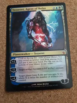 Tezzeret, Agent of Bolas FOIL Mirrodin Besieged x2 - Image 3