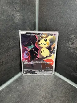Pokemon TCG Team Rockets Mimikyu 238/217 Illustration Rare Near Mint English - Image 1