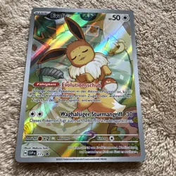 Pokemon Evoli SVP 173 Promo Full Art Holo Deutsch NM/Mint 1A Zustand - Image 1