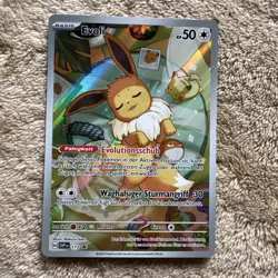 Pokemon Evoli SVP 173 Promo Full Art Holo Deutsch NM/Mint 1A Zustand - Image 2