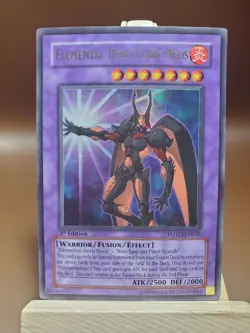 MP Yugioh! Elemental Hero Flare Neos POTD-EN032 Ultra Rare 1st Edition - Image 1
