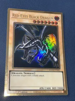 Yu-Gi-Oh TCG – Mago-EN003 – Red-Eyes Black Dragon – 1st Edition – English - Image 2
