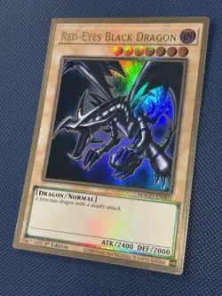 Yu-Gi-Oh TCG – Mago-EN003 – Red-Eyes Black Dragon – 1st Edition – English - Image 3