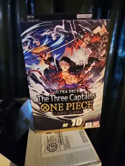 Bandai One Piece The Three Captains Ultra Deck - 51 Cards (ST-10) 810059783508 - Image 1