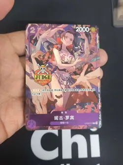 One Piece Chinese Nico Robin C Promo 2025 OP09-071 Judge Stamped - Image 1