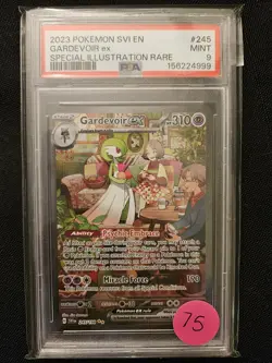 Pokemon 2023 SV1 en Gardevoir EX Card 245/198 Scarlet & Violet PSA Mint 9 - Image 1