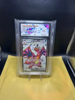 Pokemon Charizard EX Premium Collection Promo Card #56 Ace 9 MINT - Image 3