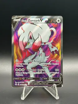Hisuian Zoroark V SWSH297 SWSH: Sword & Shield Promo Cards Holo - Image 1