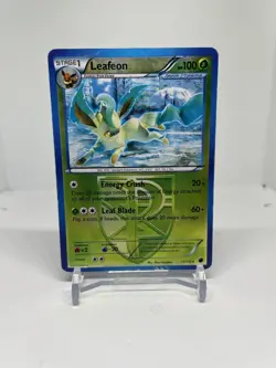 Leafeon 11/116 Plasma Freeze Reverse Holo Pokemon Card - MP - Image 1