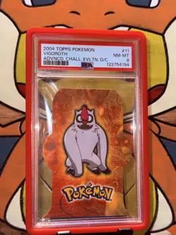 Vigoroth #11 Pokemon 2004 ADVNCD. CHALL. EVLTN. D/C PSA NM-MT 8 - Image 1
