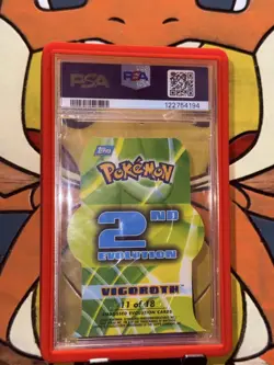 Vigoroth #11 Pokemon 2004 ADVNCD. CHALL. EVLTN. D/C PSA NM-MT 8 - Image 2
