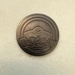 Mew Blue Plastic Flip Coin Pokemon TCG Shining Legends Collector Chest Token - Image 2