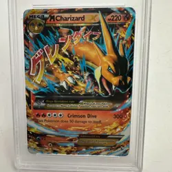 2014 Pokemon XY M Charizard EX - Holo Flashfire 13/106 (PSA Mint 9) - Image 2