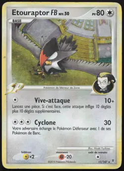 Carte Pokemon Etouraptor 11/147 Holo Vainqueurs Supremes Francais - Image 1