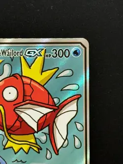 2019 Pokemon Sun & Moon Team Up Magikarp & Wailord GX Alt Art #161 - Image 5