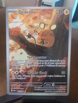 Dedenne Holo Illustration Rare Pokemon ME03: Perfect Order 093/088 NM - Image 1
