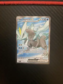 Kyurem ex #157/086 SV: Black Bolt Ultra Rare Pokemon TCG NM - Image 1