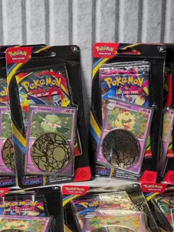 Lot Of 23 Pokemon Phantasmal Flames Single Blister Pack Cottonee and Whimsicott - Image 3