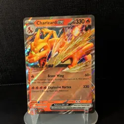 Charizard ex 161 Holo Promo Scarlet & Violet Promo Pokemon Holo Near Mint - Image 1