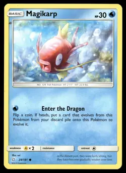 Magikarp 29/181 Common Team Up Pokemon Near Mint - Image 1