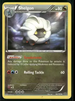 Shelgon 56/108 Uncommon Roaring Skies Pokemon Moderately Played - Image 1